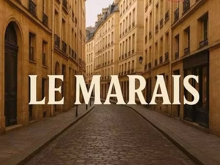 local commercial 45 m² paris 3ème