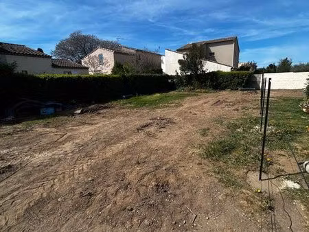terrain constructible à bouillargues