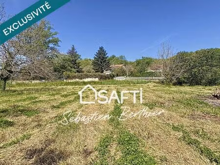 terrain constructible viabilisé à vendre