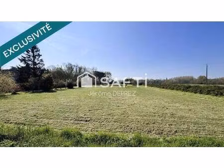 terrain constructible à vendre