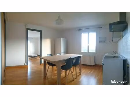 particulier loue t3 meublé calme 78 m2 à bellegarde