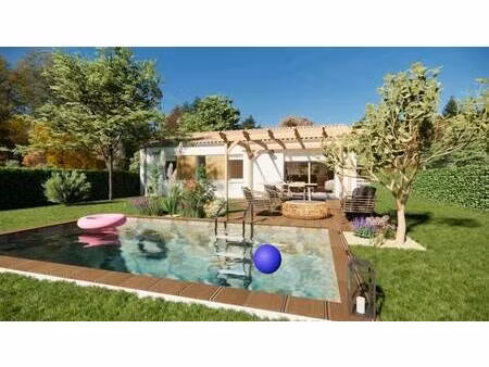 terrain avec maison neuve à vendre