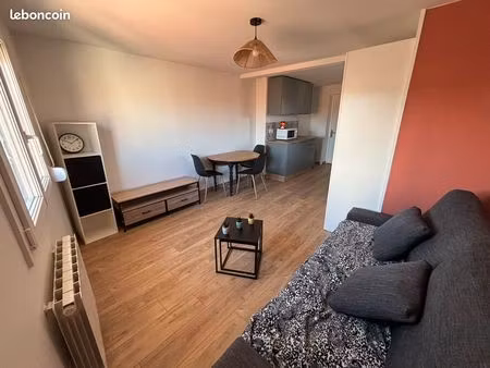 location studio meublé etaples