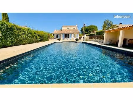 villa provençale 5 pièces avec piscine – 156 m² – terrain 1 703 m² – plein sud – la barben