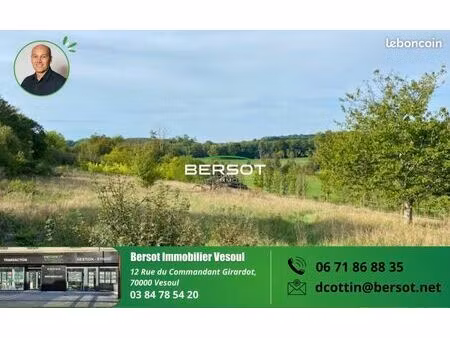 terrain 953 m² velle le chatel