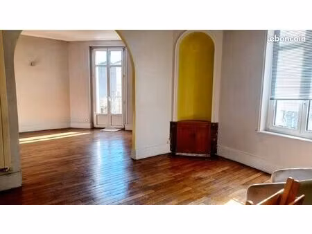 appartement 4 pièces 100m2 + garage + cave