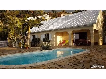 villa t4 en residence privee + studio + piscine + garage