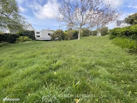 terrain 655 m² crozon