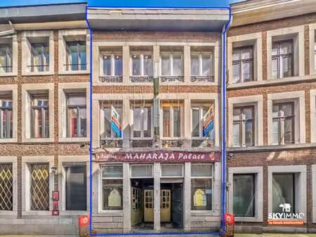 immeuble mixte - rez commercial - appart spacieux - a liege