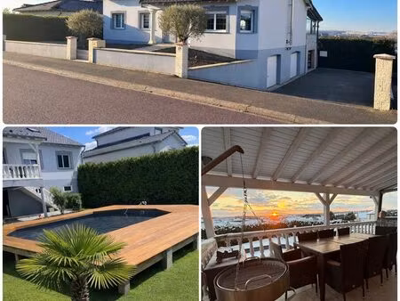 maison / standing – 165 m² – 5 chambres – piscine – sous-sol complet – quartier prisé - sa