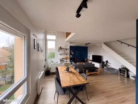 appartement duplex + parking metz ste therese therese