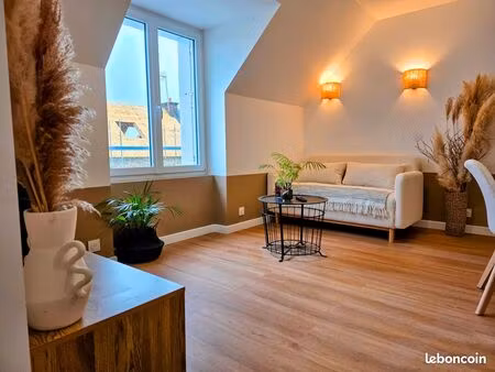 t2 meublé centre rosporden