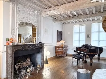 vieux-lille  rue princesse — grande maison familiale de caractère avec cour arborée