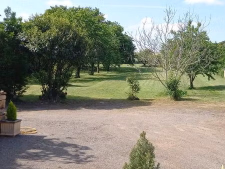 maison de village 80 m² avec 780m² de terrain + terrain à bâtir attenant 1172m²