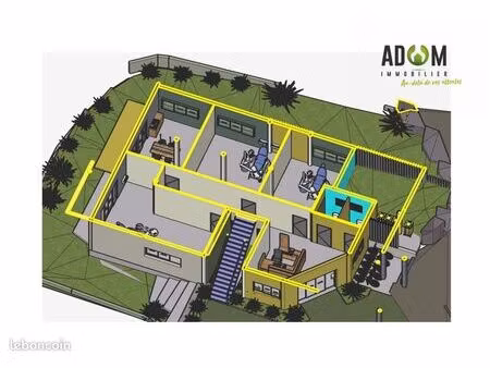 local 168 m² l'étang-salé