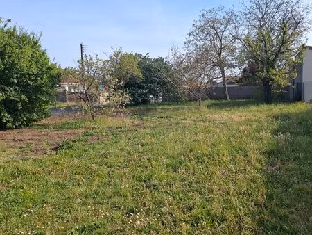 vente terrain constructible