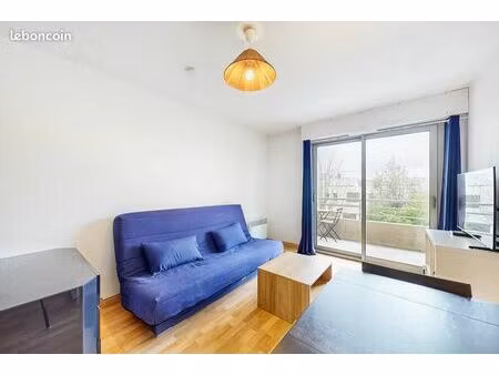 studio 20 m² meublé – bien agencé – balcon