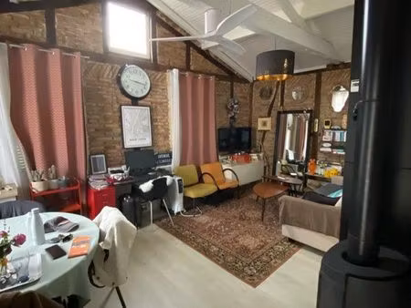 bayonne proche jean dauger appartement atypique + terrasse / place parking + garage