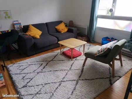 à louer t2 50 m2 avec jardin à rezé