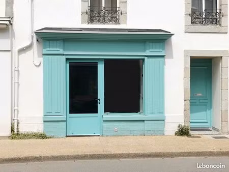 local commercial / bureau – 28 m² – douarnenez centre-ville
