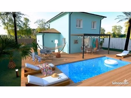 maison de 90m² avec garage de 15m² à biscarrosse plage (40600)