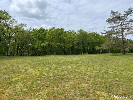 terrain à bâtir mauzac et grand-castang avec permis purgé et étude de sol réalisée