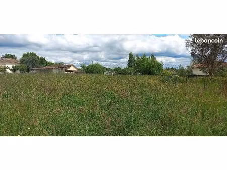 terrain 1 853 m² montpon menesterol