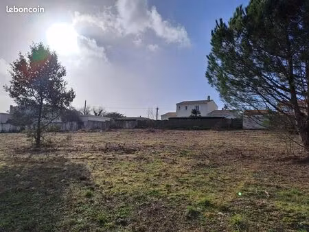 terrain 426 m² vaux sur mer