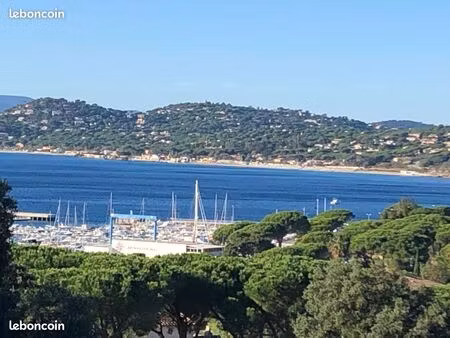 rare duplex vue mer golf saint-tropez plage à pied