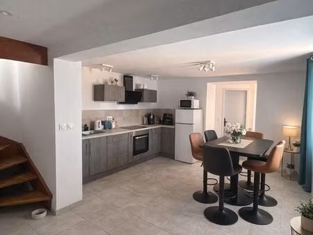 appartement t3 meublé – 65 m² – entièrement rénové – climatisé – résidence sécurisée