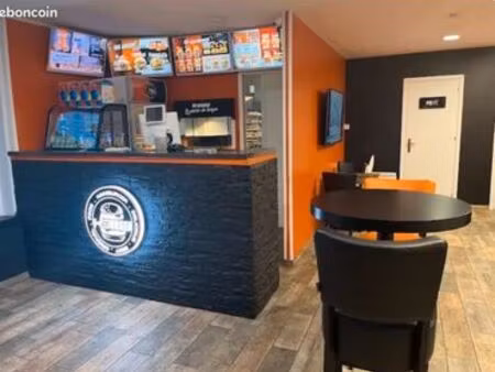 fonds de commerce restauration rapide à vendre - croix