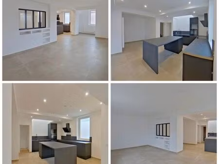 maison entièrement rénovée grand garage