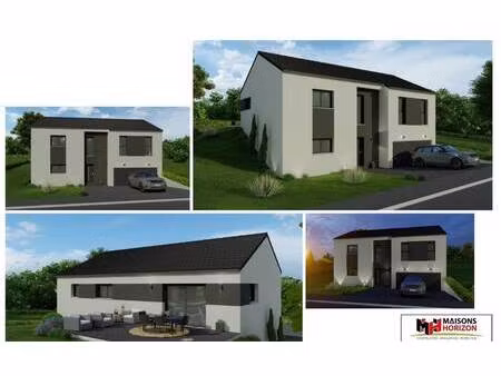 terrain avec maison neuve à vendre