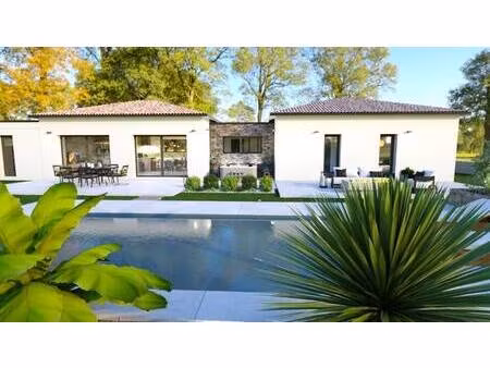 terrain avec maison neuve à vendre