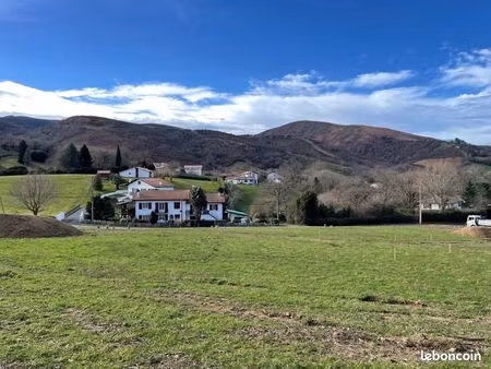 terrain 657 m² urrugne