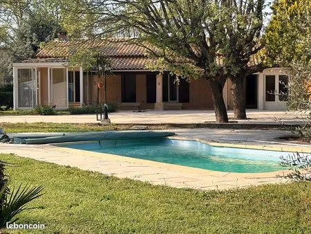 maison avec piscine + appartement