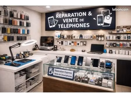 boutique de reparation et vente de telephone