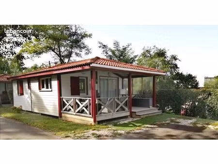chalet camping hendaye