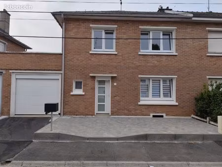 maison rénovée avec garage jardin et sous sol