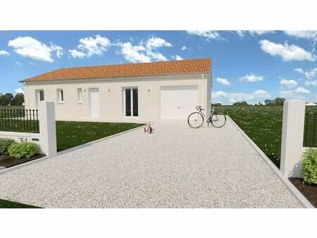 terrain avec maison neuve à vendre