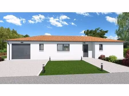 terrain avec maison neuve à vendre