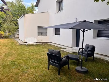 superbe t2 neuf meublé 42 m² – jardin privatif + parking – crosne