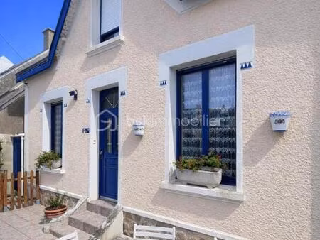 rare à gâvres : maison de charme  vie de plain-pied et retour de plage
