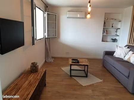 studio meublé - terrasse et jardin - 10 min corte