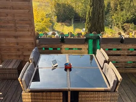 duplex avec terrasse + garage – aucun travaux – au calme