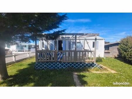 vends mobilhome meublé 2 chambres 4 lits