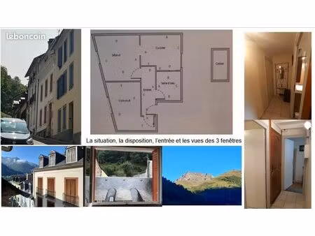 t2 bien exposé avec vue sur dégagée sur la montagne