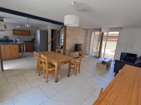 a louer maison meublée à niort  quartier souché