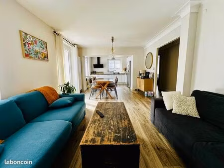 maison rénovée 134 m² – 4 chambres – garage 70 m² – terrasse – centre pierrefitte-nestalas