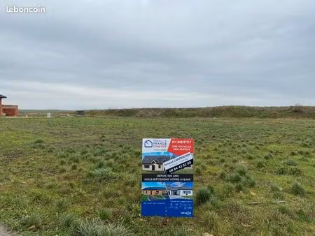 terrain 1 850 m² monchy au bois